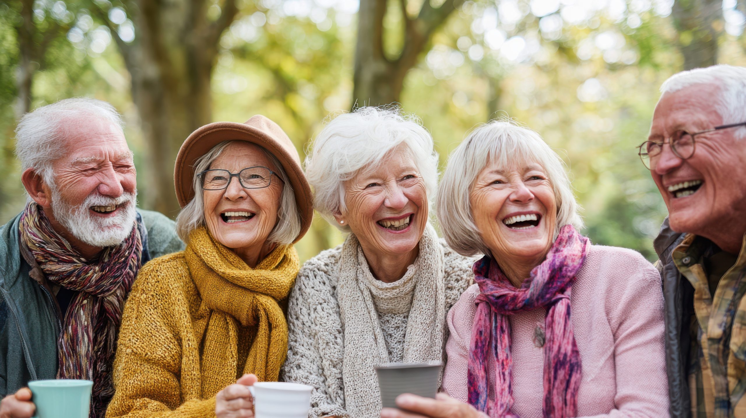 Older Australians participating in an aged care advisory meeting